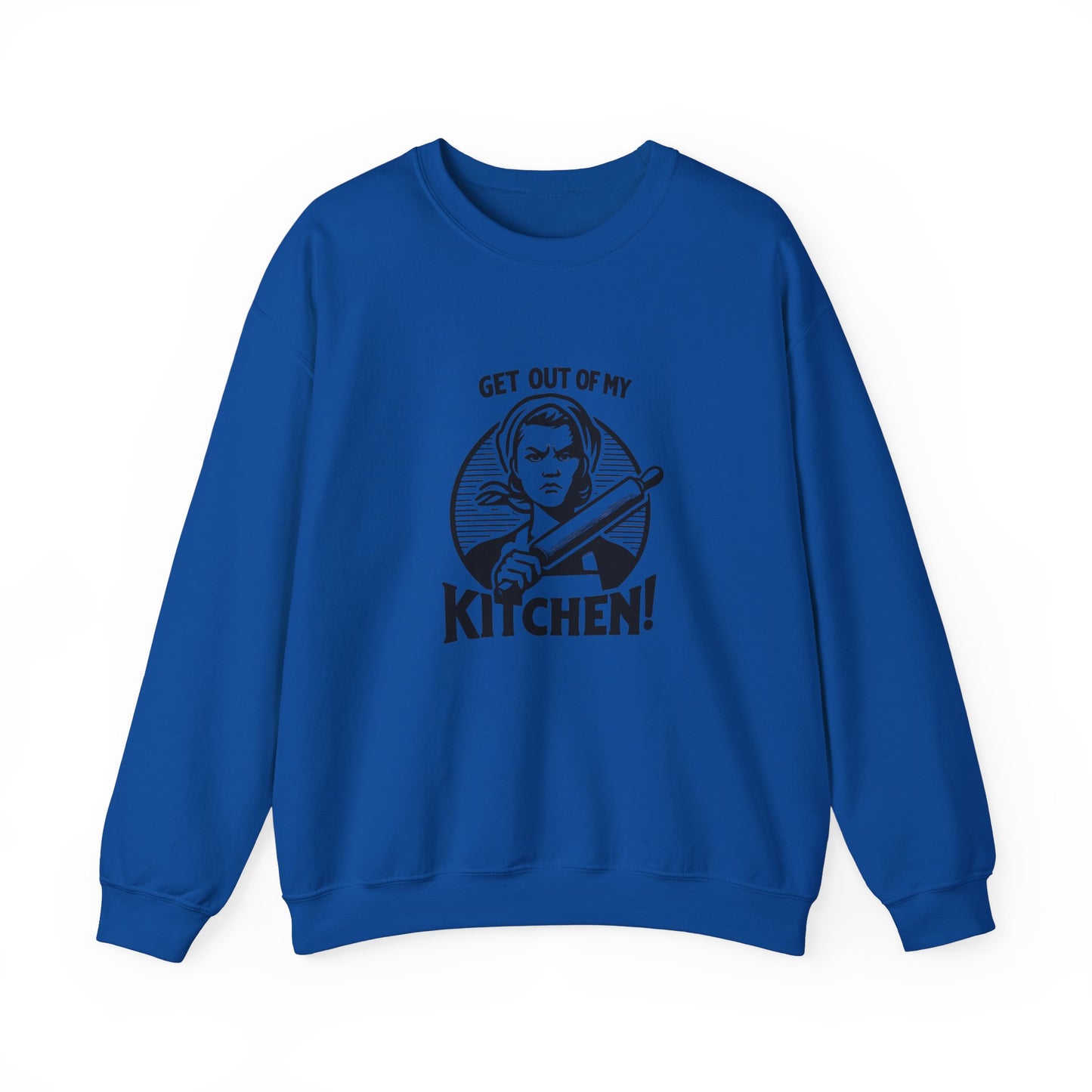 Get Out Of My Kitchen Unisex Heavy Blend™ Crewneck Sweatshirt