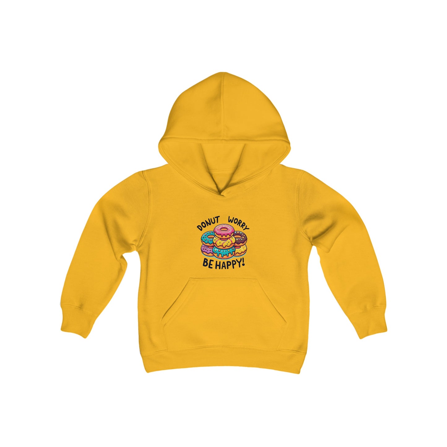 Donut Worry, Be Happy! Youth Hoodie