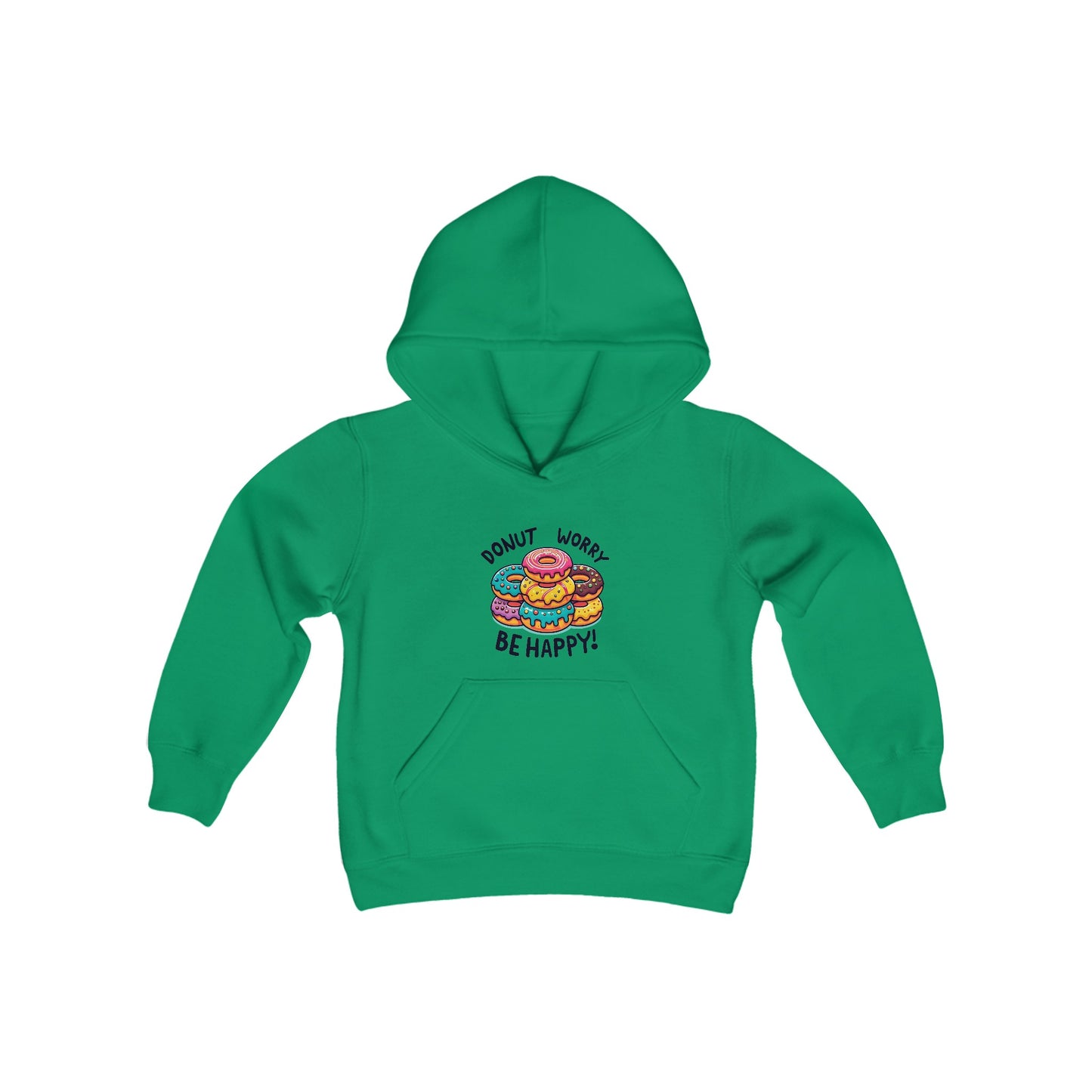 Donut Worry, Be Happy! Youth Hoodie