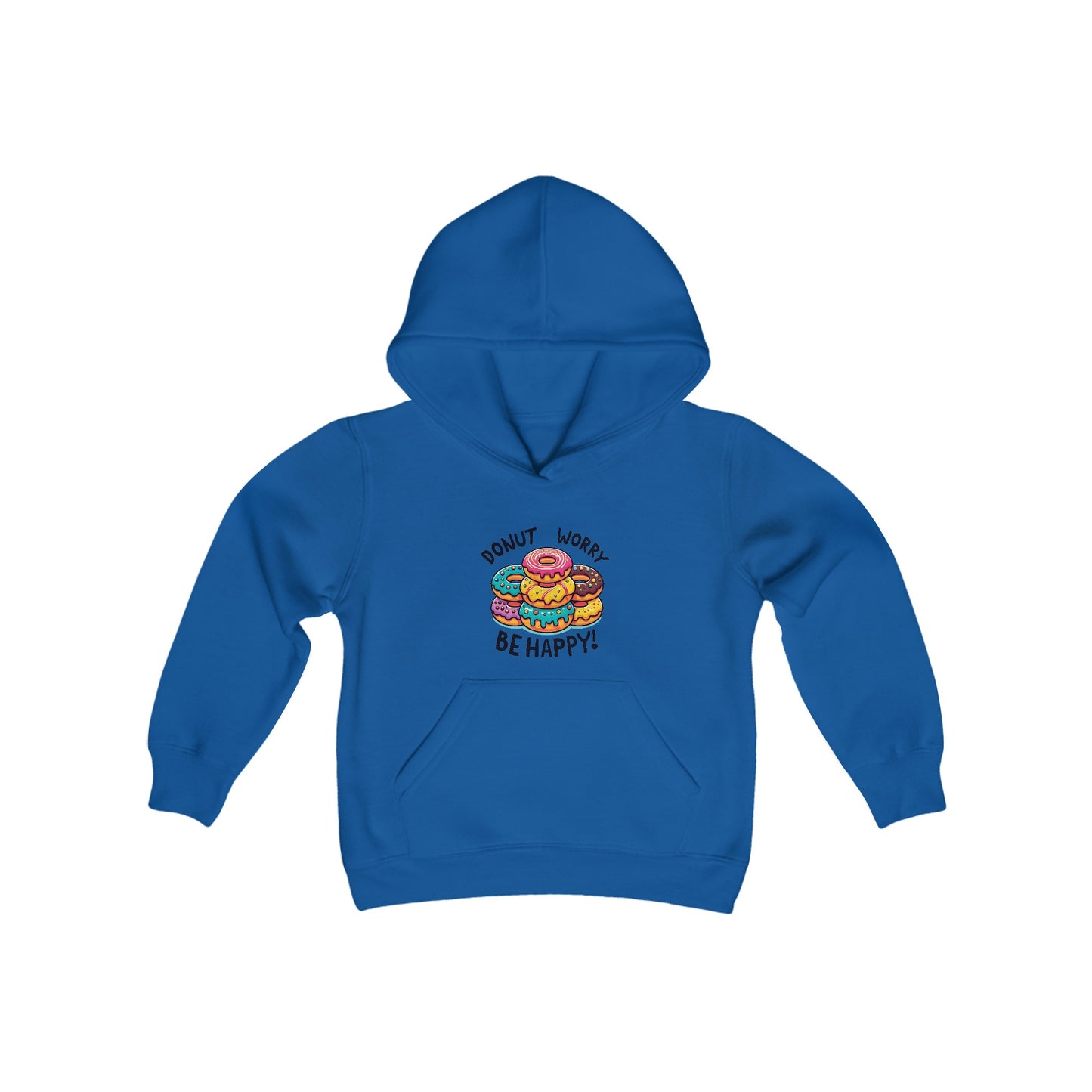 Donut Worry, Be Happy! Youth Hoodie