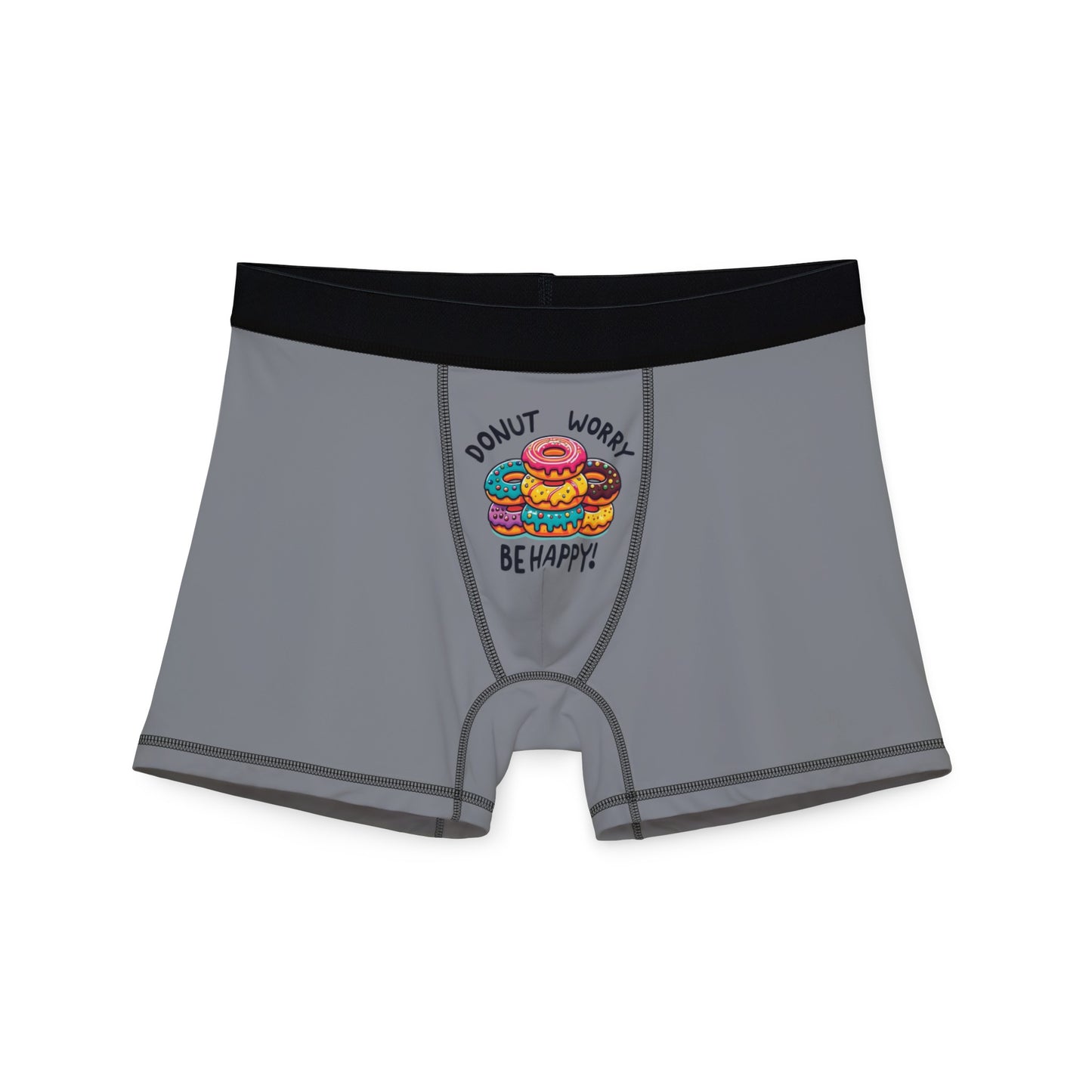 Donut Worry, Be Happy Men's Boxers