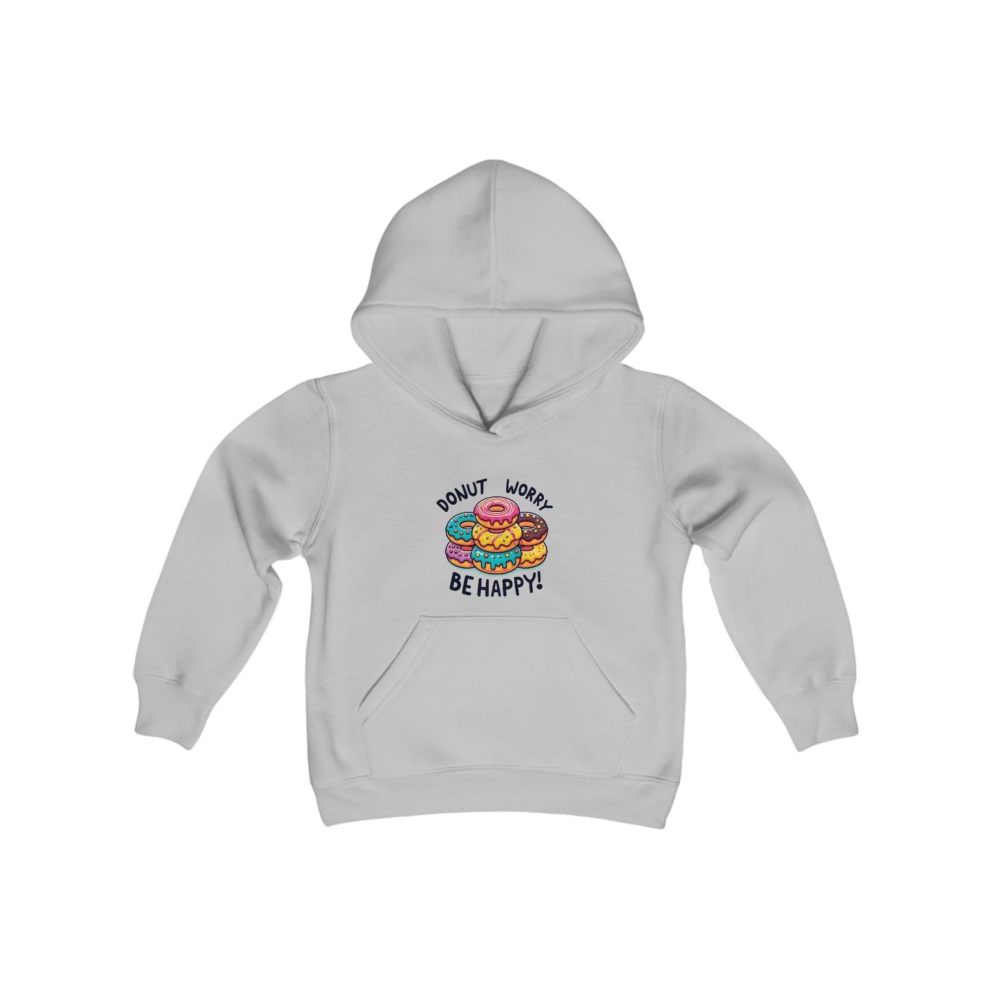 Donut Worry, Be Happy! Youth Hoodie