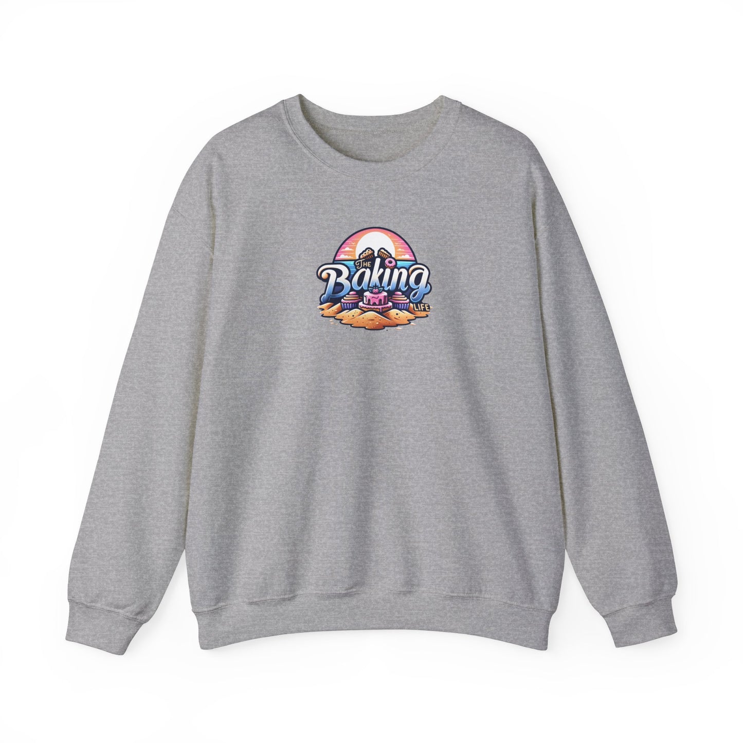 The Baking Life Unisex Heavy Blend™ Crewneck Sweatshirt