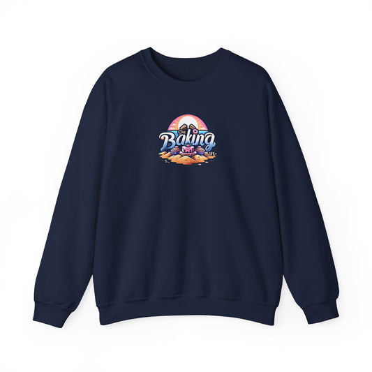 The Baking Life Unisex Heavy Blend™ Crewneck Sweatshirt